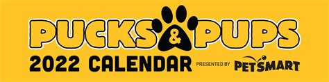 Pucks And Pups Calendar 2022